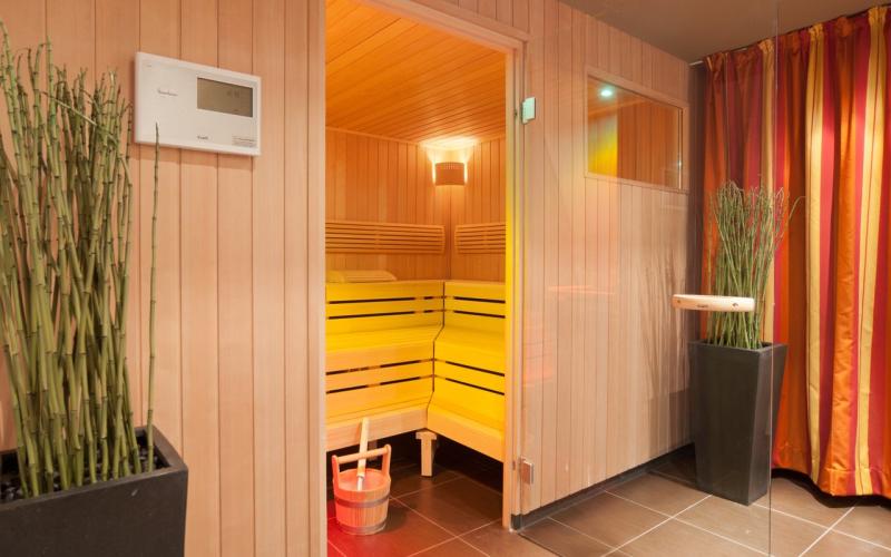 Sauna im Hotel Imlauer und Nestroy Wien