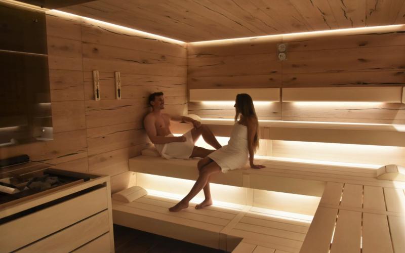 Sauna im Hotel Schlosspark Mauerbach