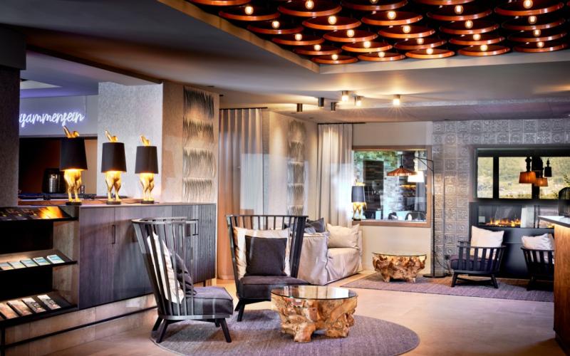 Loungebereich im Hotel Soul Sisters
