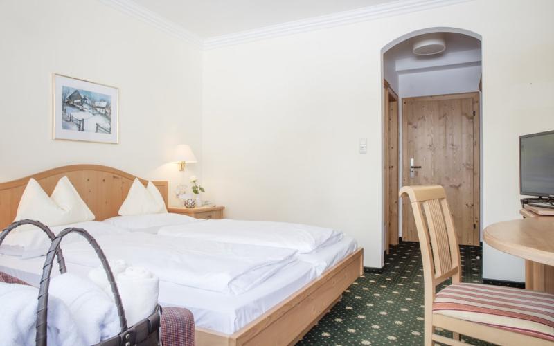 Beispiel eines Doppelzimmers im Hotel Rauriserhof