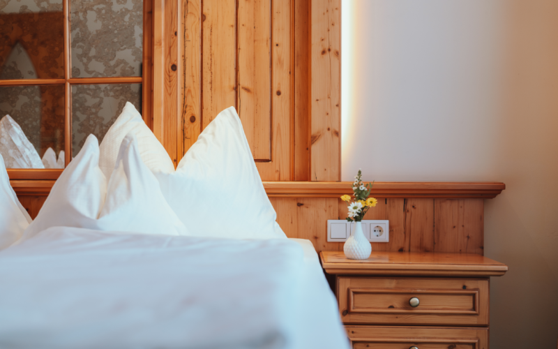 Detailansicht eines Zimmers im Hotel Vitalquelle Montafon