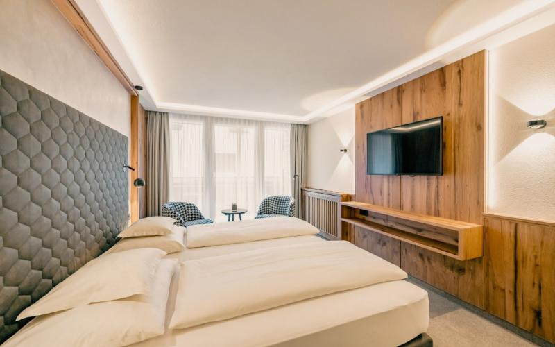 Beispiel eines Doppelzimmers im Gourmet und Wine Hotel Austria