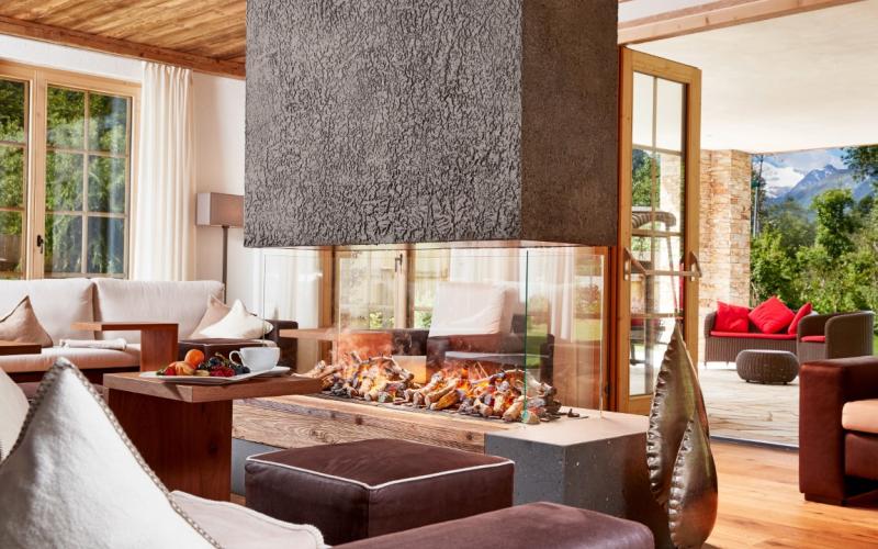 Lounge mit Gea-Bar im SPA-Hotel Jagdhof