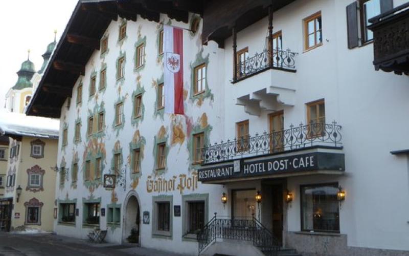 Aussenansicht des Hotels Post
