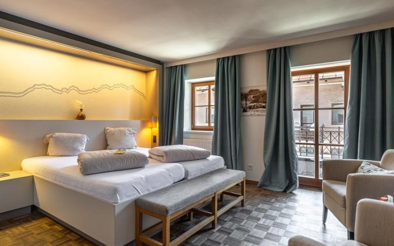 Beispiel eines Doppelzimmers im Hotel und Wirtshaus Post