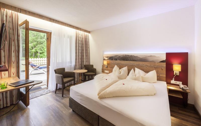 Beispiel eines Doppelzimmers im Raffls Hotel