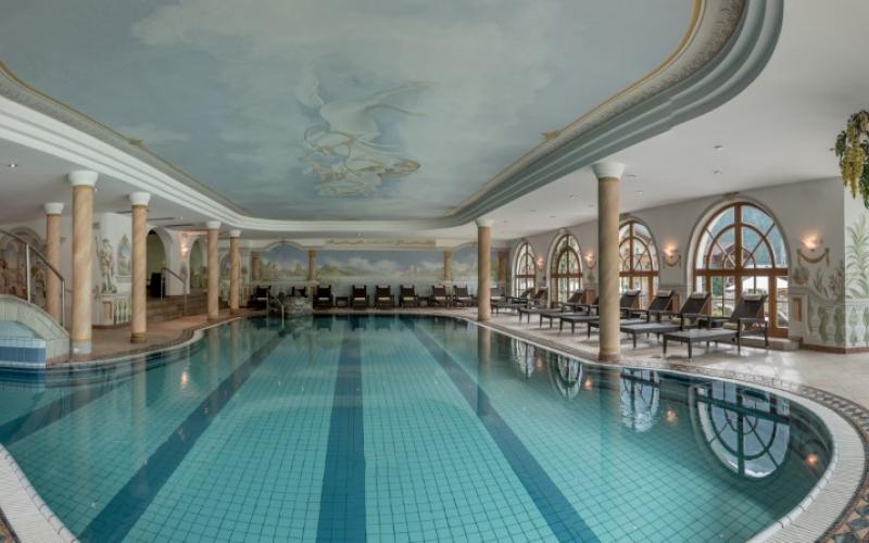 Innenpool im Wellness und Relax Hotel Milderer Hof