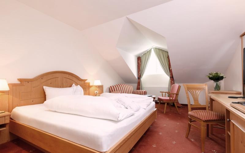 Beispiel eines Doppelzimmers im Hotel Das Schlössl