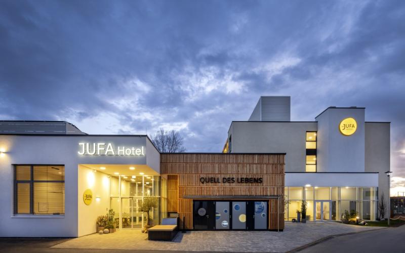 Aussenansiht des JUFA Hotels Bad Radkersburg