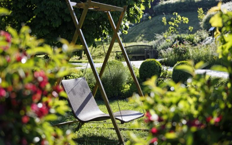 Gartenschaukel im Hotel und Spa Der Steirerhof