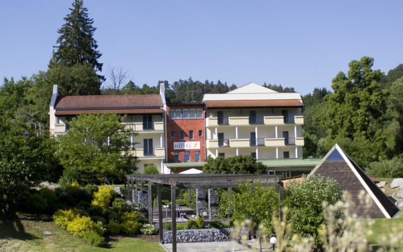 Aussenansicht des Wohlfühlhotels Liebnitzmühle