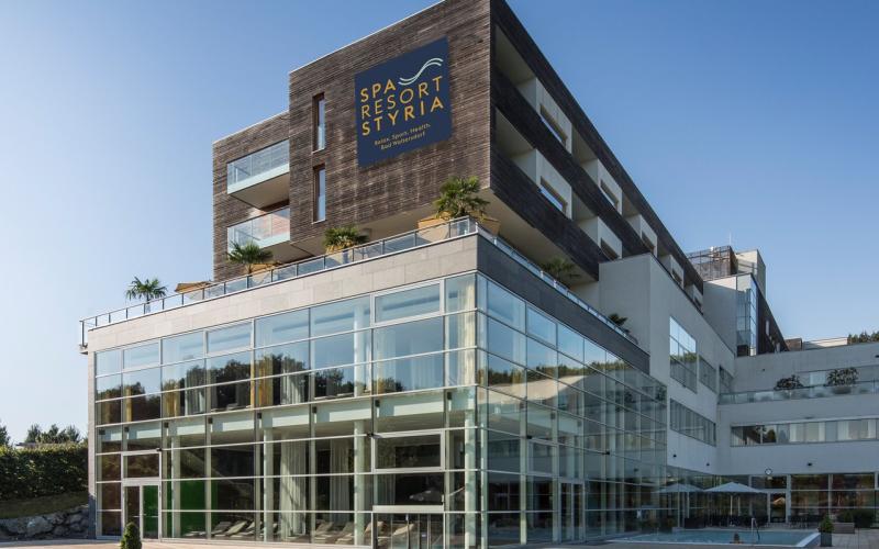 Aussenansicht des SPA Resorts Styria