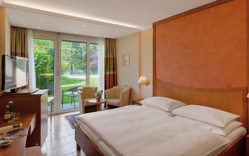 Doppelzimmer Beispiel im Thermenhotel Stoiser