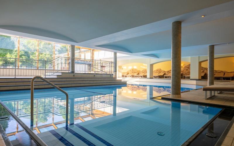 Innenpool in der Dolomiten Residenz Sporthotel Sillian