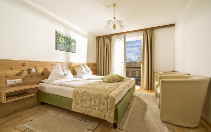 Beispiel eines Doppelzimmers im Hotel Muhr