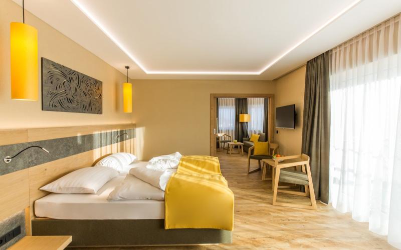 Beispiel eines Doppelzimmers im AIGO Familien und Sport Resort