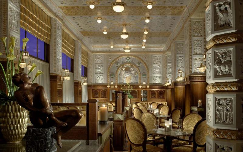 Das berühmte Cafe Imperioals im Art Deco Imperial Hotel Prag