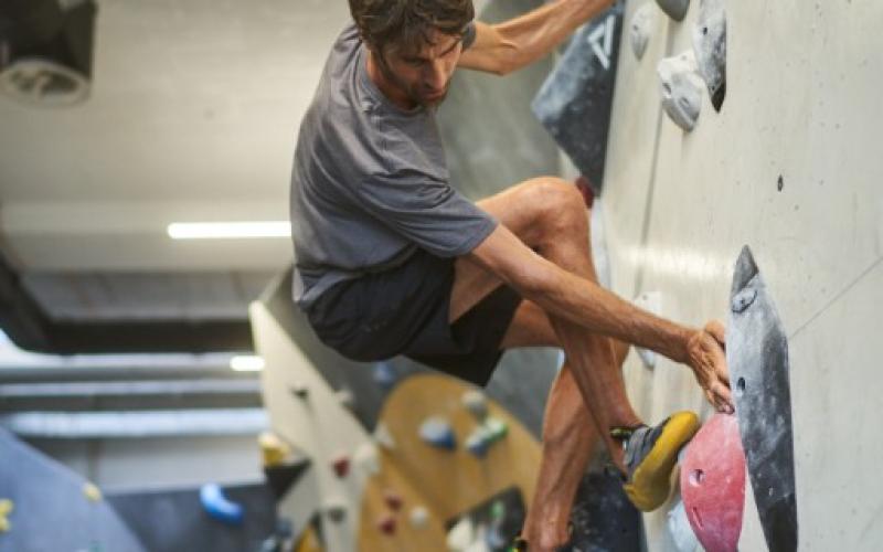 myClubs beim Bouldern