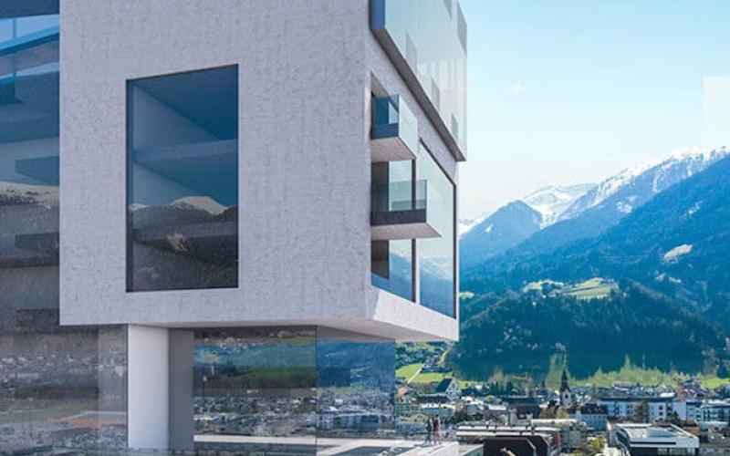 Aussenansicht des Urban Towers in Schwaz