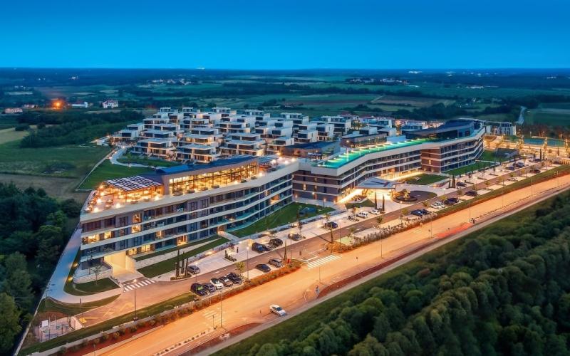 Petram Resort in Istrien, Savudrija von oben