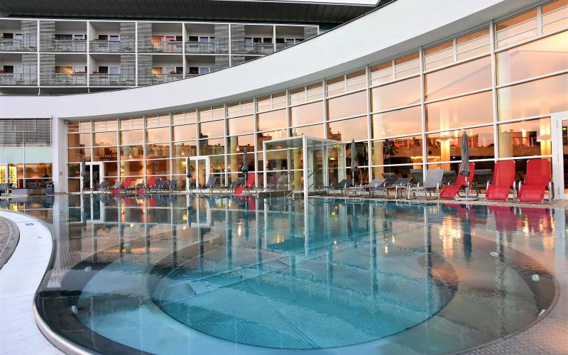 Therme Aussenbereich des Reduce Hotel VITAL