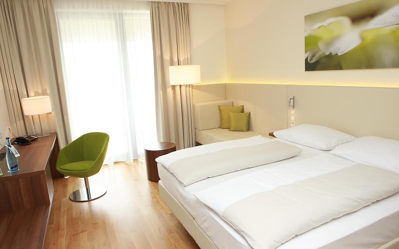 Beispiel eines Doppelzimmers im Thermenhotel Karawankenhof