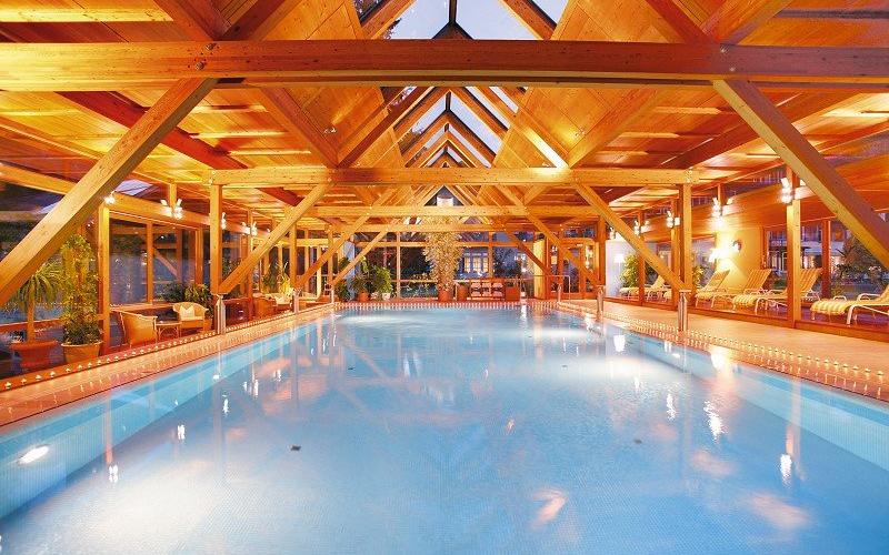 Hallenbad im Hotel Hollweger
