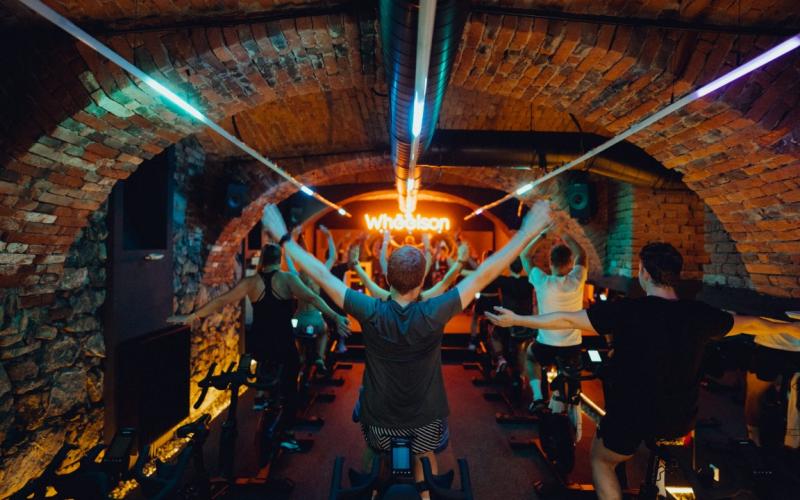 Die Teilnehmer im Wheelson haben Spaß