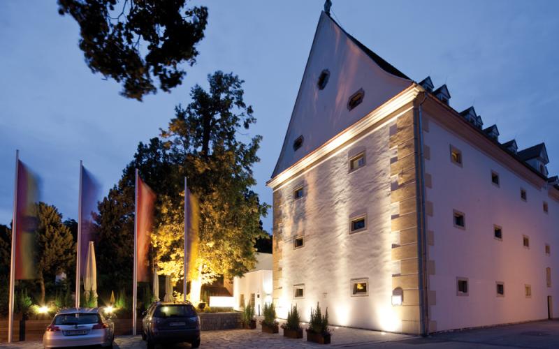 Aussenansicht des Schüttkasten Geras