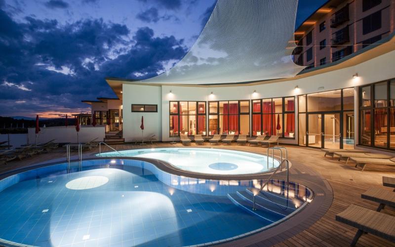 Abendstimmung im Allegria Resort Stegersbach by Reiters