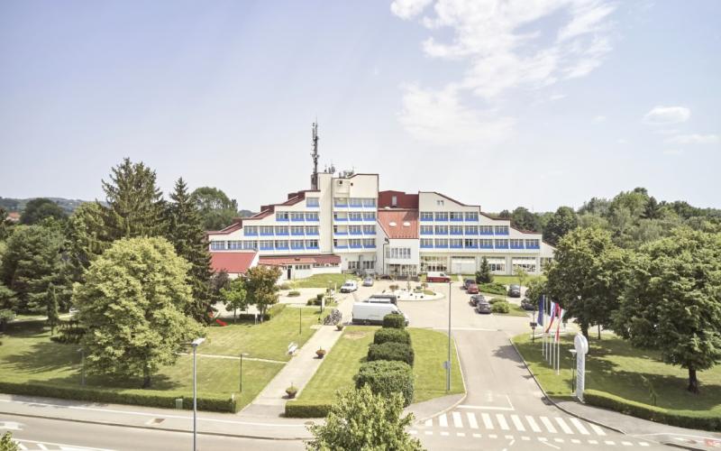 Aussenansicht des Thermal Resorts Lendava