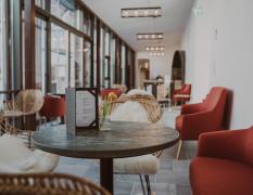Lobby des Burghotels Schlaining