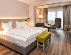 Beispiel eines Doppelzimmers im SIMON - das Vitalhotel