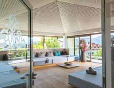  Ruheraum mit Liegen im  Romantik Spa Hotel Elixhauser Wirt