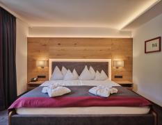 Beispiel eines Doppelzimmers im Sporthotel Wagrain
