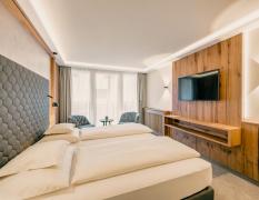 Beispiel eines Doppelzimmers im Gourmet und Wine Hotel Austria