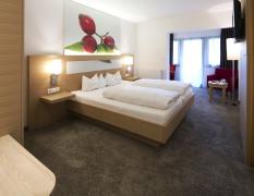 Beispiel eines Doppelzimmers im Kulinarik und Genießerhotel Alpin