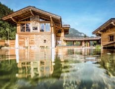 Ansicht der Wellness-Alm im Verwöhnhotel Kristall