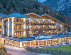 Aussenansicht des Verwöhnhotels Kristall