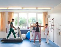 Einblick in das Training mit Therapeuten im Hotel la Residence