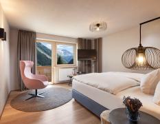 Beispiel eines Doppelzimmers im Adler InnTyrol Mountain Resort