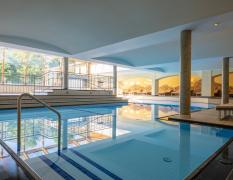 Innenpool in der Dolomiten Residenz Sporthotel Sillian