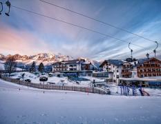 Hotel Schwaigerhof Stimmung Winter Aussenansicht