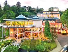 Aussenansicht des Wellnesshotels Allmer