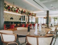 Gediegene Hotelbar im Hotel Grand Elisabeth