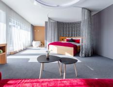 Blick in die Panoramasuite des Ritzenhof - Hotel und Spa am See