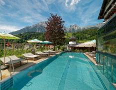 Aussenpool im Lebe Frei Hotel Der Löwe