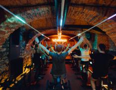 Die Teilnehmer im Wheelson haben Spaß