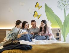 Familienbett im JUFA Hotel Bad Radkersburg