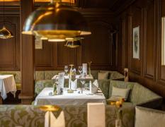 Blick ins Restaurant des Thermenhotels Pulverer